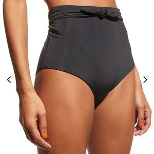 Mara Hoffman jay black bikini bottom. Size medium.